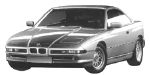 BMW E31 B1282 Fault Code